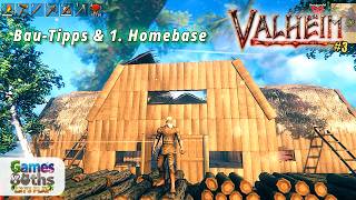 Bautipps - Fertigstellung der ersten Homebase | Valheim 1.0 #3