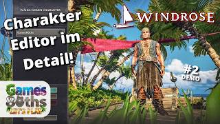 WINDROSE DEMO #2 - Charakter Editor im Detail - Games80ths