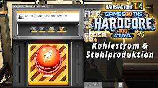 SATISFACTORY 1.2 Hardcore #6 - Unabhängig vom Biomassegenerator &amp; Beginn der Stahlproduktion